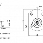 Гидронасос шестеренный AP10.038.ABA01SN