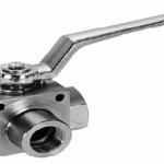 Шаровый трехходовой кран ТИП L 3/4" 